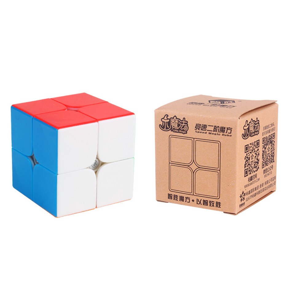 CuberSpeed Yuxin Little Magic 2x2 stickerless speed cube Yuxin 2x2x2 Magic cube 